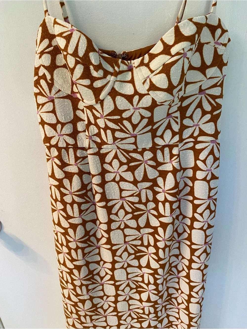 Anthropologie Hutch Jolie Midi Dress in Retro Floral Size M - Picture 4 of 10
